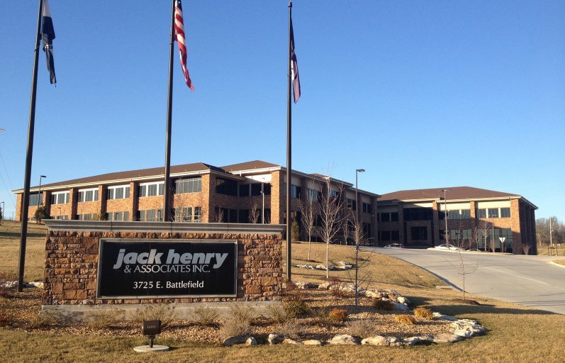 Jack Henry & Associates' earnings rise 25% in its fiscal third quarter.